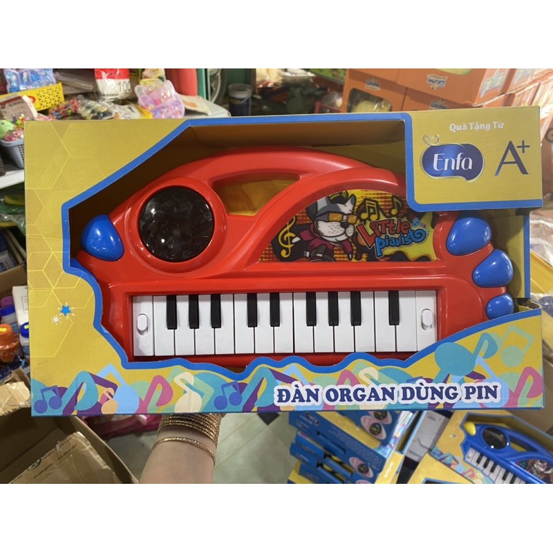 Đàn organ enfa cho bé Đồ chơi đàn sẽ là một món quà thú vị dành tặng bé, giúp bé thỏa sức sáng tạo ra những bản nhạc của