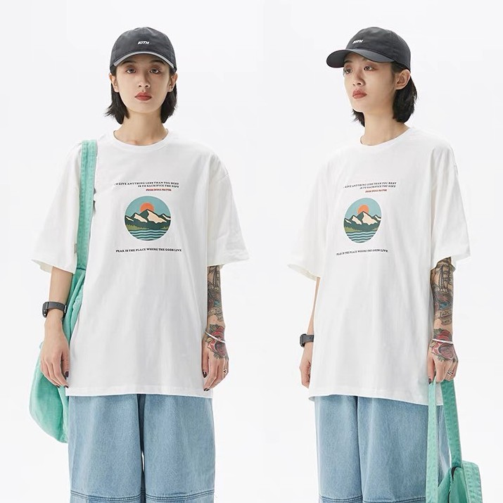 [AT0201] Áo thun nam nữ, tay lỡ trẻ trung, dáng rộng, phong cách HÀN QUỐC , chất liệu mềm mịn | BigBuy360 - bigbuy360.vn