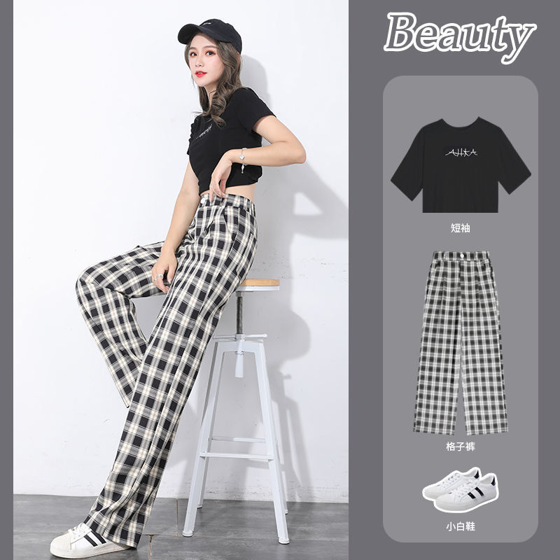 2020 Korean Style Wide Waist Pants For Women