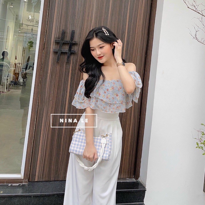 Quần Ống Suông Màu Trắng Quốc Dân Dễ Mix Đồ