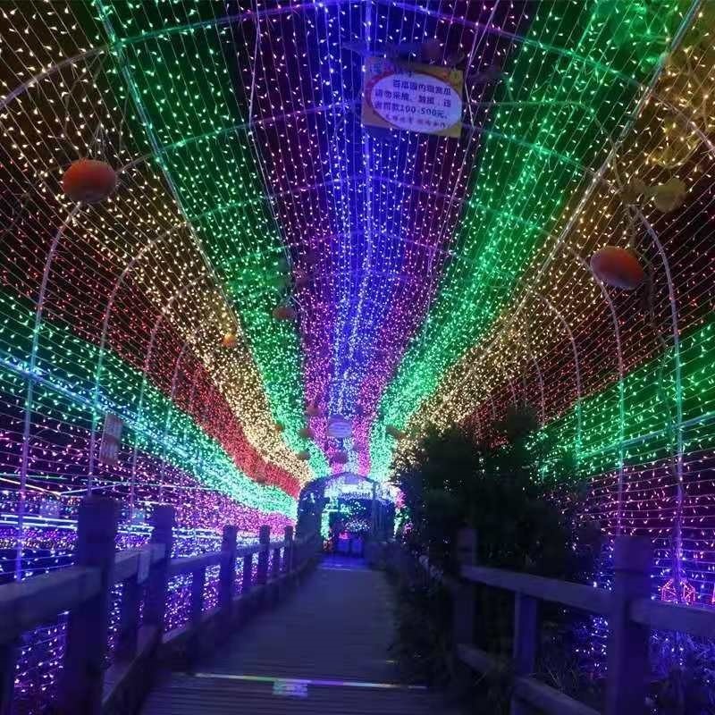 Dây đèn LED 100 bóng dài 10m chống thấm nước dùng trang trí tiệc cưới/sinh nhật
