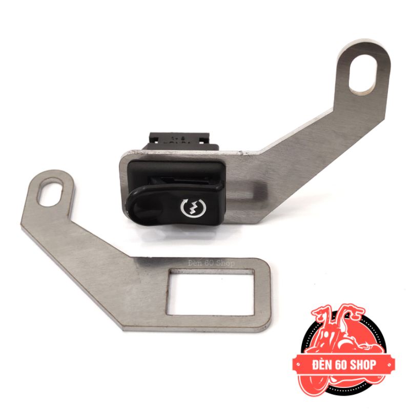 Pat Inox Gắn Công Tắc Passing | Xe Ghi Đông Trần
