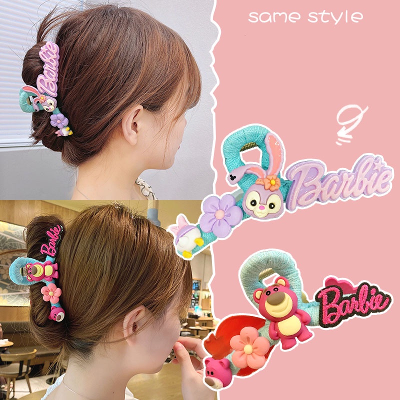 ✨✨Kẹp tóc họa tiết gấu dễ thương phong cách Hàn Quốc thời trang dành cho nữ