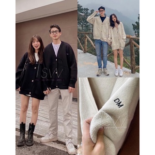 Áo cardigan len chất dày form rộng oversize DM the.sweaterweather TSW