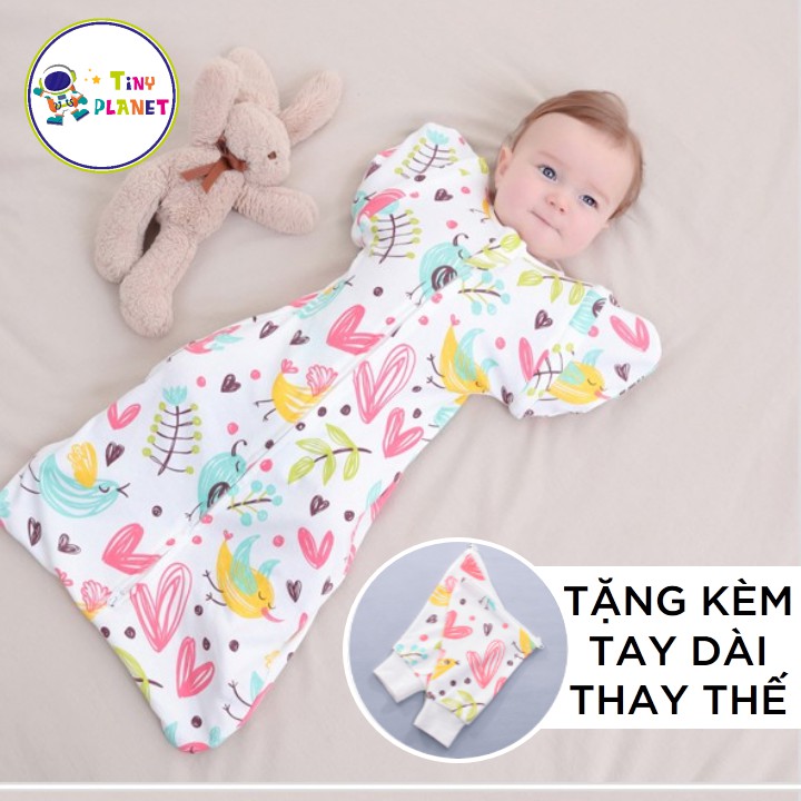 Nhộng chũn Tiny Cocoon 2 giai đoạn (mở tay, kèm tay dài thay thế)