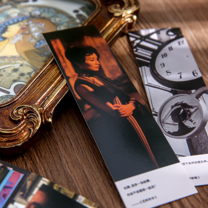 Set 30 Thẻ Đánh Dấu Sách 4 Kiểu Dáng Ins Phong Cách Sáng Tạo Và Ấm Áp Cho Trang Trí Sổ Tay/Văn Phòng