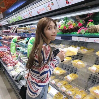 ÁO LEN KẺ MOTOGHI (kèm video + ảnh thật)