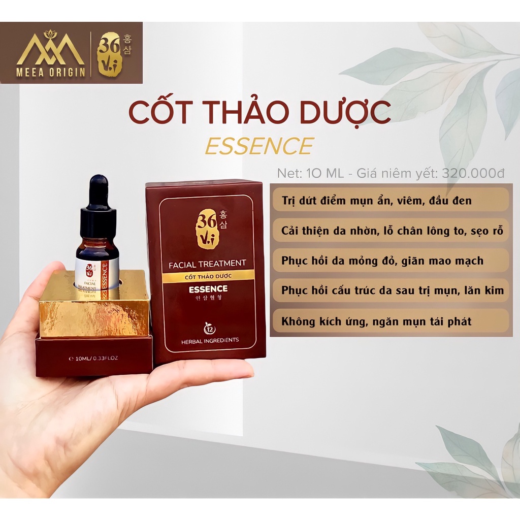 Cốt Huyết Thanh Thảo Dược 36 Vị 10ML