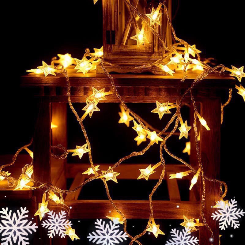 Đèn dây trang trí dùng pin 3 mét - đèn dây led trang trí cao cấp