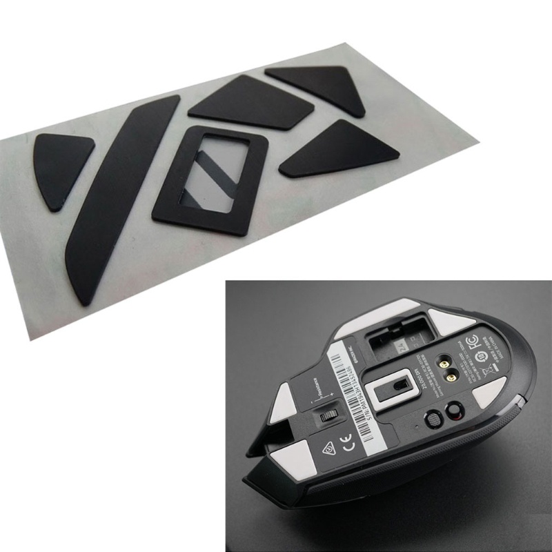 BTM 1 set/pack Mouse Skates Curve Edge Mouse Feet For Razer Basilisk Ultimate Mouse Glides Feet Pad