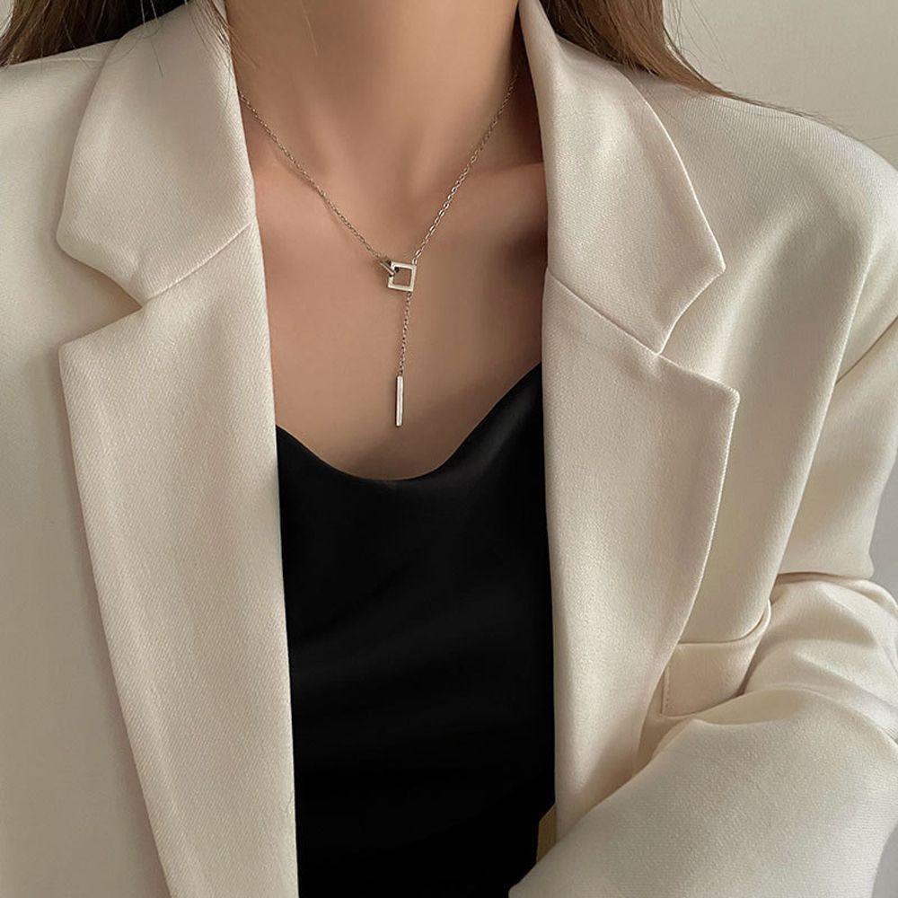 Vòng Cổ Dây Xích Cổ Điển Cho Nữ