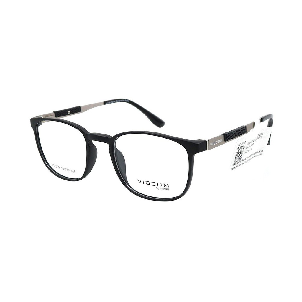 Gọng kính VIGCOM VG2039 chính hãng nhiều màu, thiết kế dễ đeo bảo vệ mắt