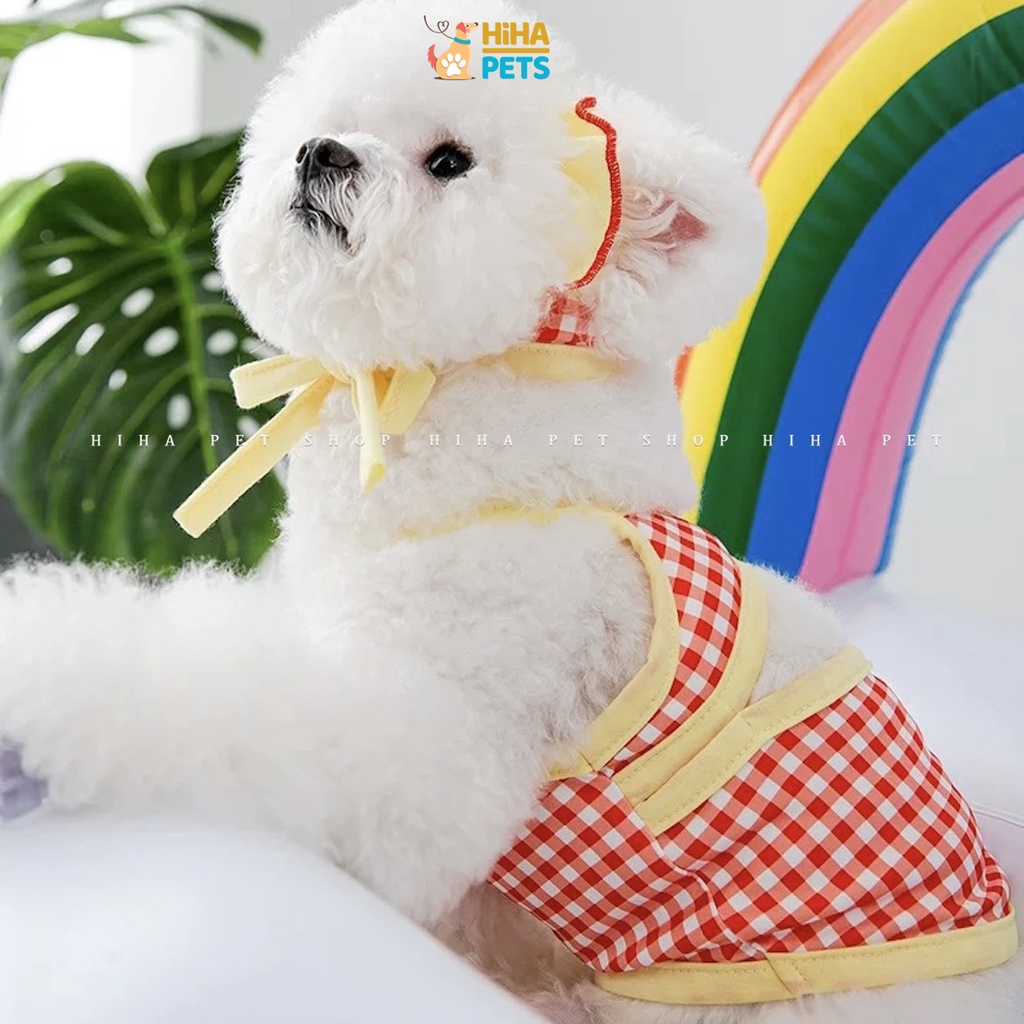 Áo Thun Cho Chó Mèo Có Nón Mát Mẻ Mùa Hè Quần Áo Thú Cưng 2022 Giá Rẻ Hihapet.