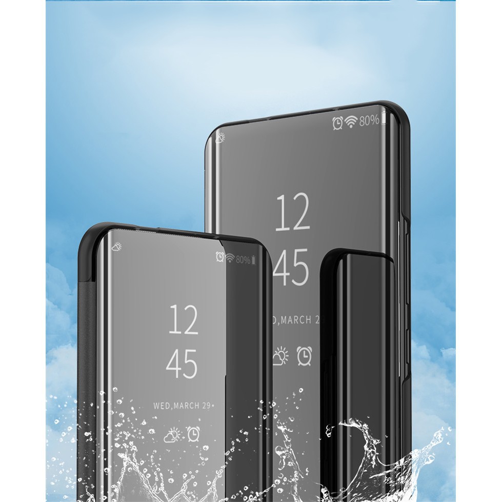 Bao da nắp gập tráng gương thời trang cho OPPO F1 F9 | BigBuy360 - bigbuy360.vn