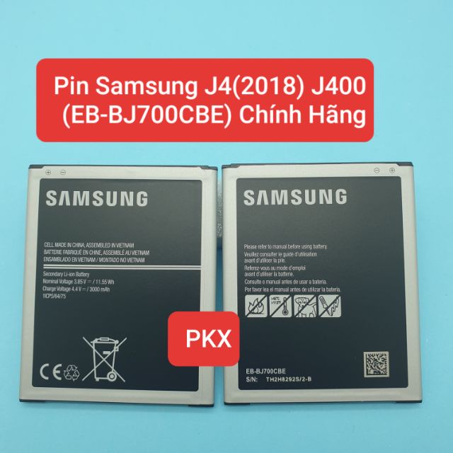 Pin Samsung J4 (2018)J400(EB-BJ700CBE) Chính Hãng