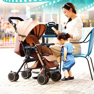 Xe Đẩy, Xe Đẩy 2 Chiều 3 Tư Thế Đa Năng