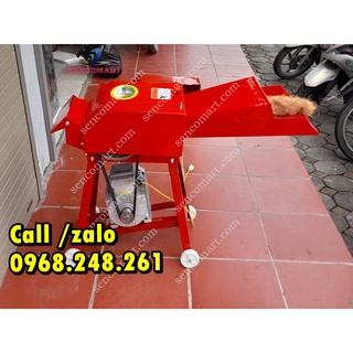 Máy băm rơm làm nấm ,Máy băm nghiền đa năng , động cơ toàn phát