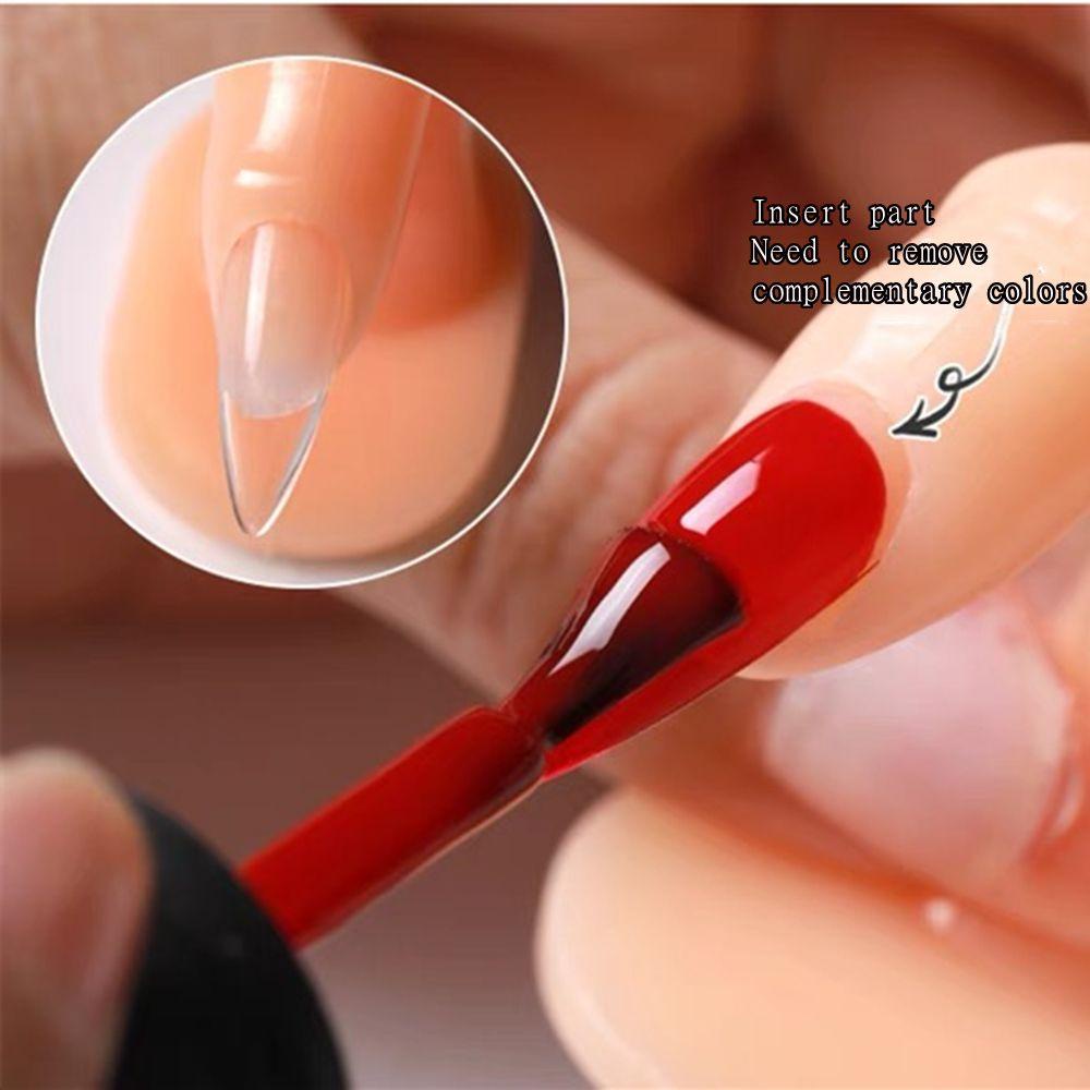 CACTU Giá Đỡ Móng Tay Giả Tập Luyện Cho Người Mới Bắt Đầu