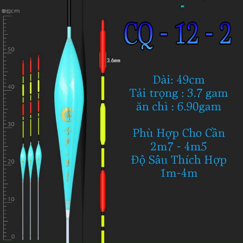 phao câu cá săn hàng từ 3g tới 7g , nano mã CQ