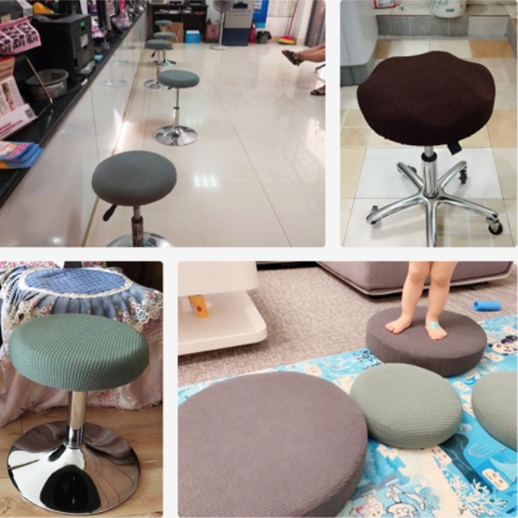 Vỏ bọc đệm tròn đậy ghế xoay/ quầy bar/ quầy thẩm mỹ viện