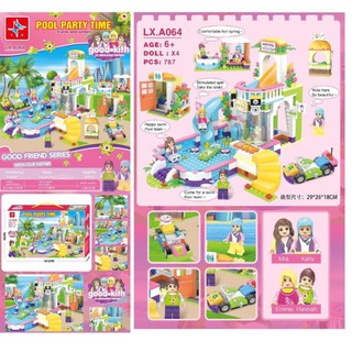 Lego ghép hình khu vui chơi 767 miếng ghép sp631