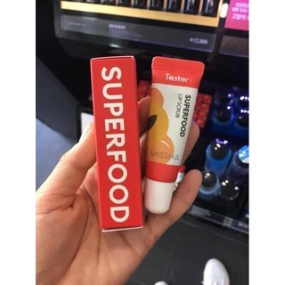 Tẩy tế bào chết môi Missha Superfood Apricot Lip Scrub