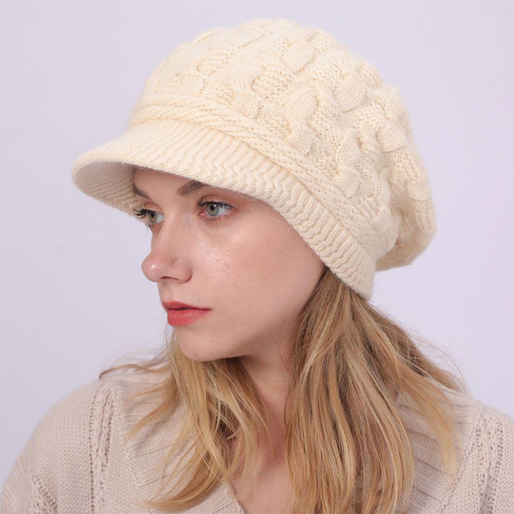 NEXTVN Mũ Beret Lông Thỏ Dày Dặn Thời Trang Dành Cho Nữ