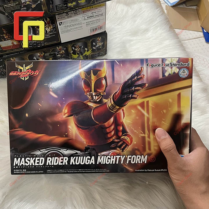Mô hình Masked Rider kuuga Mighty Form lắp ráp - Figure Rise Standard Kamen Rider Bandai