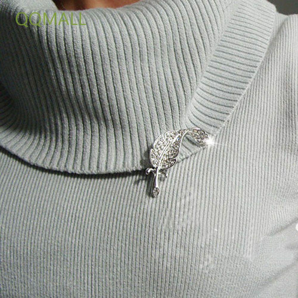 Ghim Cài Áo Hình Lông Vũ Nhiều Màu Sắc Thanh Lịch