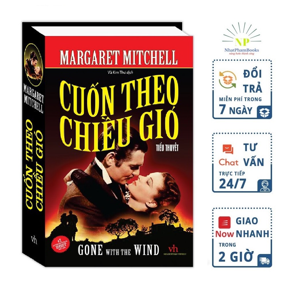 Sách Cuốn theo chiều gió Tặng Kèm Bookmark