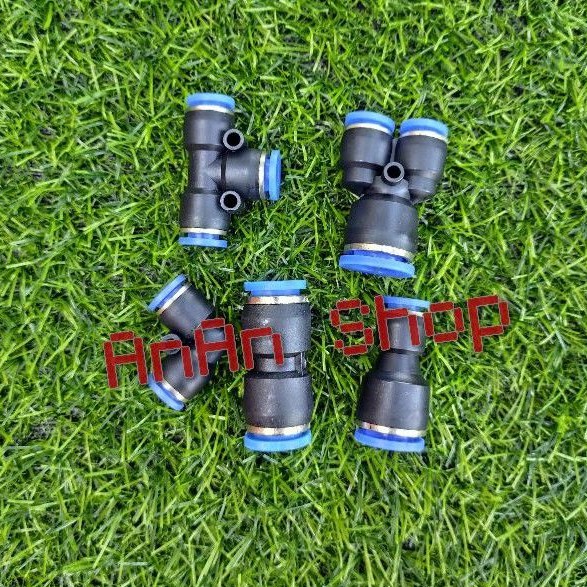 Đầu nối, Cút nối nhanh các loại ống 6mm, 8mm, 10mm, 12mm