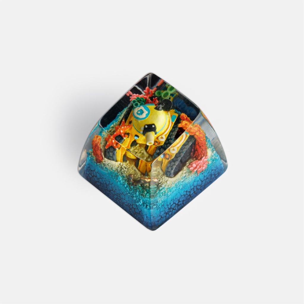 Keycap Artisan bàn phím cơ Dwarf Factory The Panzer II - Hàng chính hãng