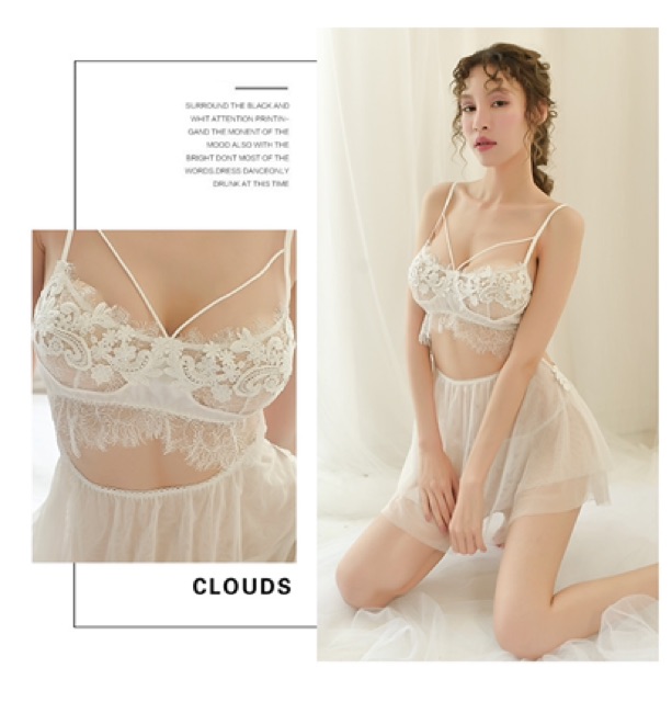 ♥️[Q11.HCM]♥️[LL 645] - Váy ngủ rexy quyến rũ - cosplay sexy cô chủ nhỏ chuyên sỉ | BigBuy360 - bigbuy360.vn