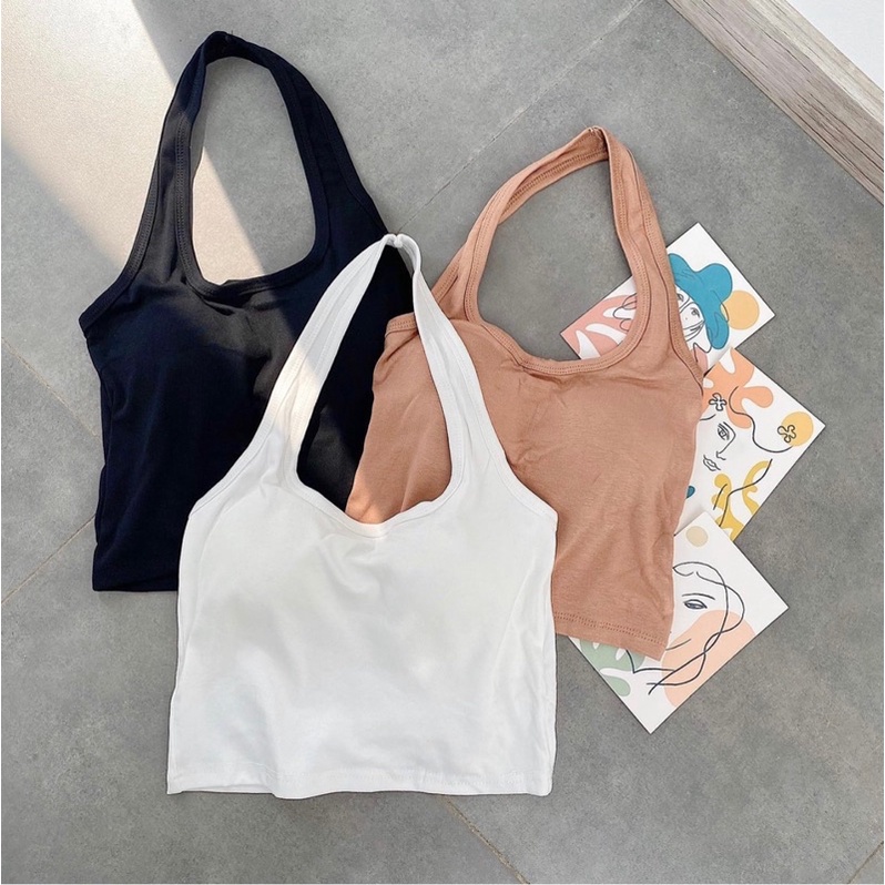 Áo yếm,áo 2 dây có đệm ngực 3 màu HOT TREND nhất hè này | BigBuy360 - bigbuy360.vn