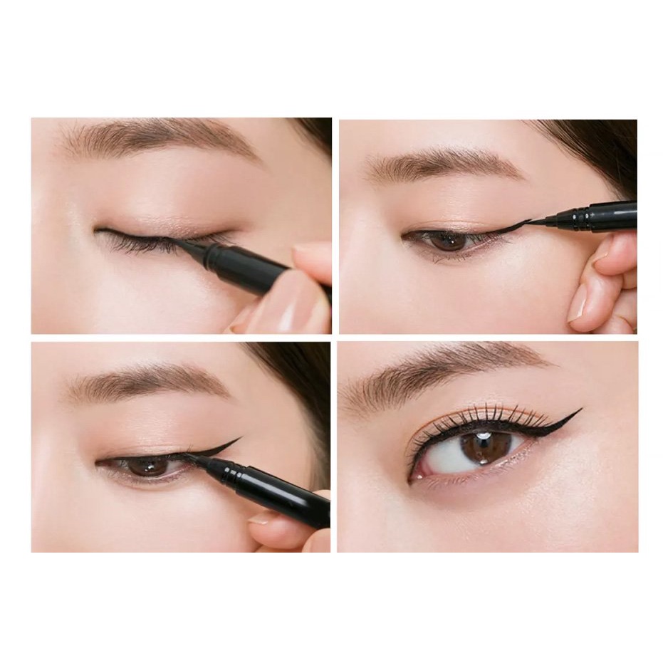 Bút Kẻ Mắt Clio Waterproof Pen Liner Kill Black-Ít trôi, có sẵn