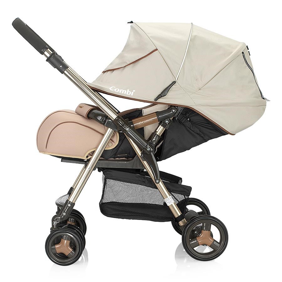 Xe đẩy cao cấp Combi - Urban Walker 350Z Classic (màu kem) Japan