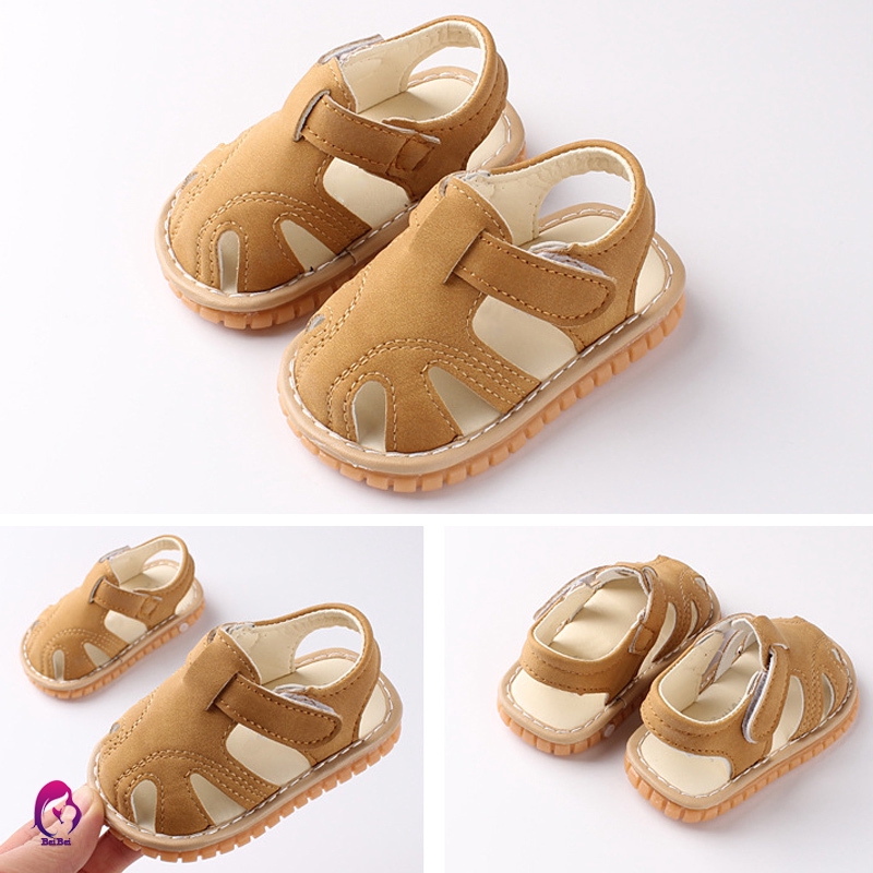 【Hàng mới về】 Baby Girl Boy Soft Sole Shoes Infant Toddler Summer Sandals Soft Bottom Non-Slip Shoes