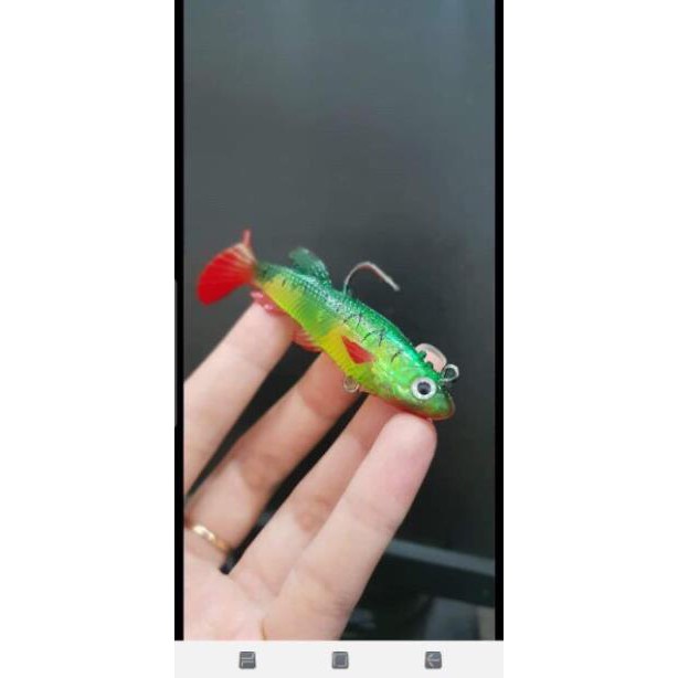 Cá mềm câu lure loại đẹp đồ câu FISHING_HD