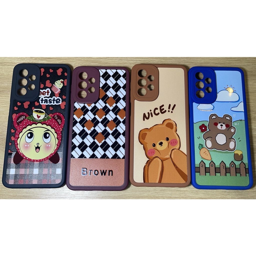 Ốp lưng samsung galaxy A23 dẻo TPU bảo vệ camera hình ấn tượng siêu dễ thương