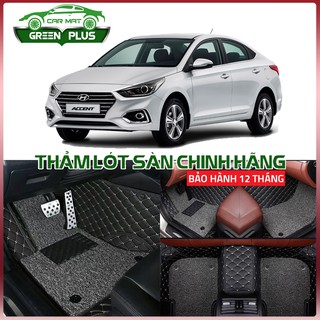 Thảm lót sàn ô tô 6D Hyundai Accent 2013-2021 chống nước, không mùi, phủ kín 90% sàn xe