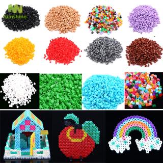 Bộ 1000 hạt Hama/Perler 5mm nhiều màu dùng để làm đồ thủ công dành cho trẻ em