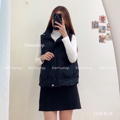 Áo khoác phao gile 110Fk18- Đenta shop