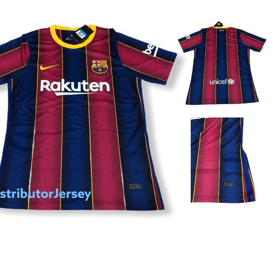 Áo Thun Jersey Sepak Bola Barca 2021 485