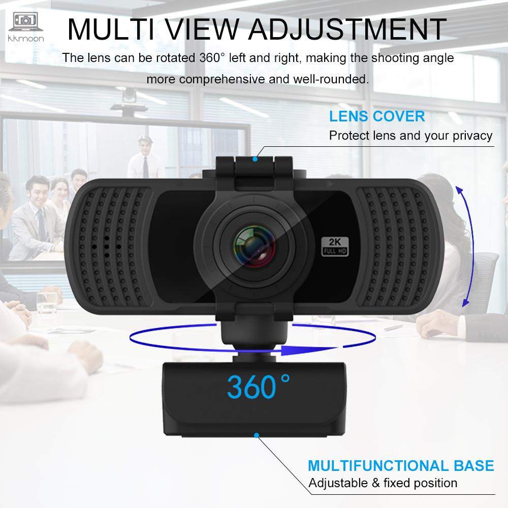 Webcam P6 Usb 2k Cho Máy Tính | BigBuy360 - bigbuy360.vn