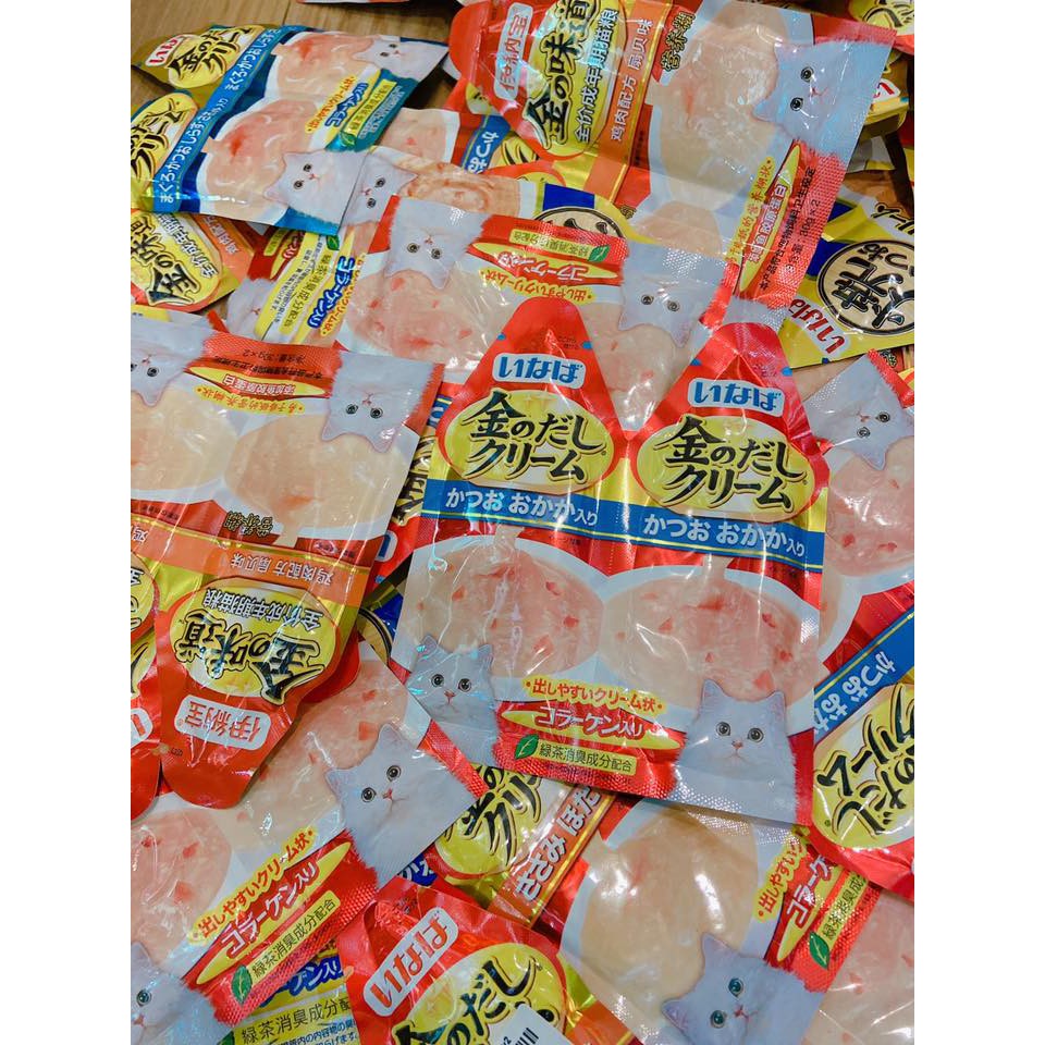 súp kem Ciao Kin 15gr/gói nhỏ dành cho mèo