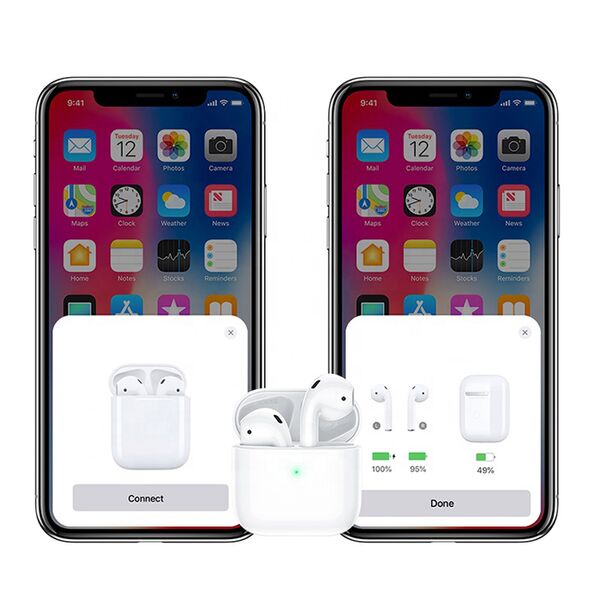Tai nghe Bluetooth TWS Wireless Hoco EW03, định vị, đổi tên thiết bị, dung lượng 350mAh, Bluetooth 5.0 Chính Hãng