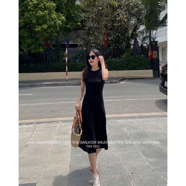 VÁY SÁT NÁCH DẺO DÁNG DÀI MAXI