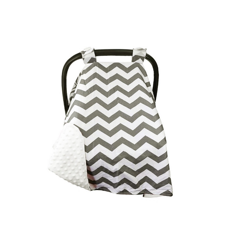 Chăn Vải Cotton Mềm Mại Dành Cho Bé Sơ Sinh Ngồi Xe Hơi
