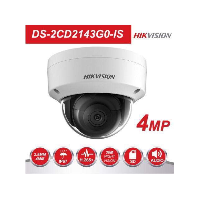 Camera IP 4MP 
bán cầu DS-2CD2143G0-IS 