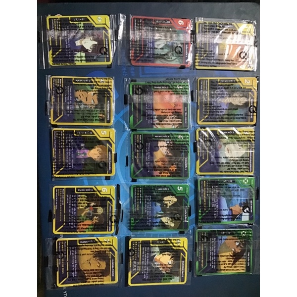 Thẻ Conan Toonies mã thẻ từ 32-56